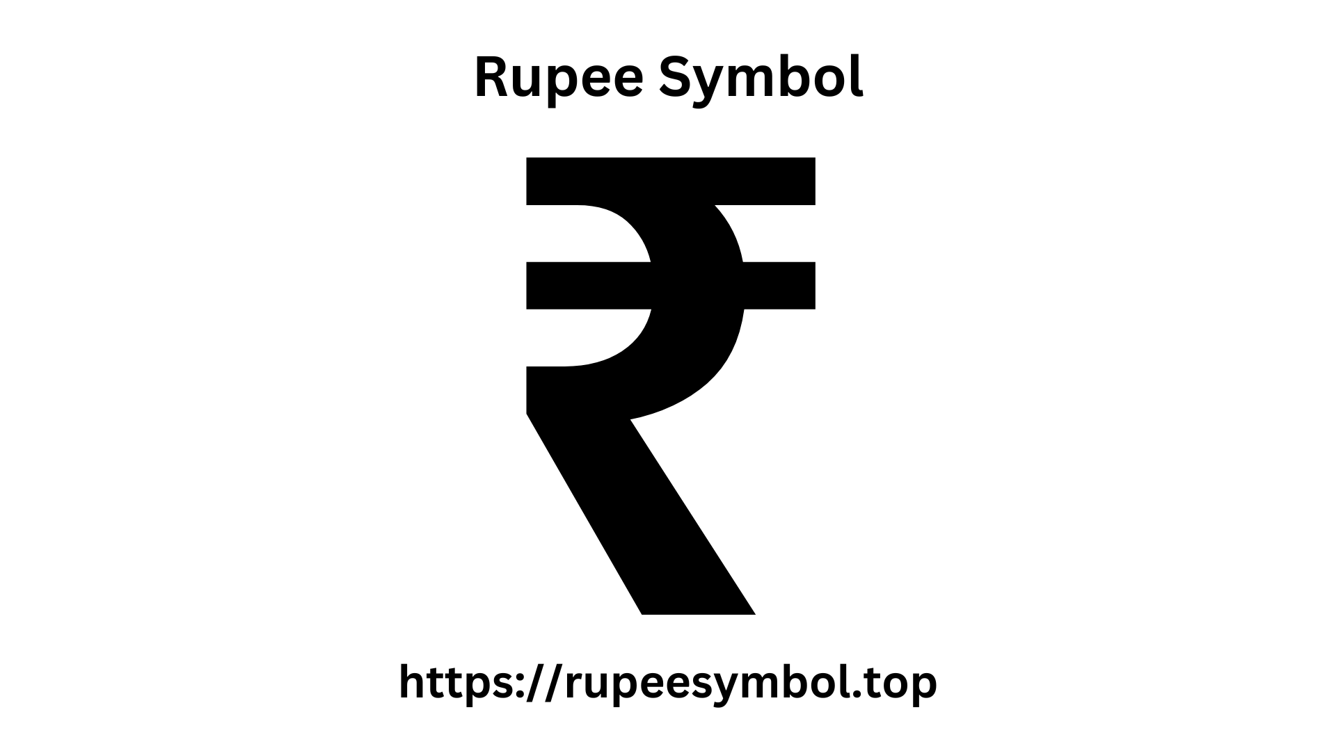 Indian Rupee Symbol (₹) Rs Text Sign Copy And Paste